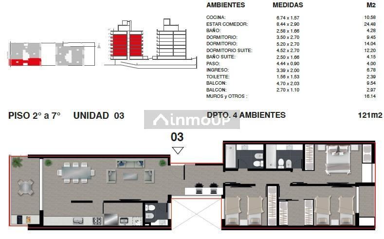 Departamento en Venta en Rosario, Santa Fe