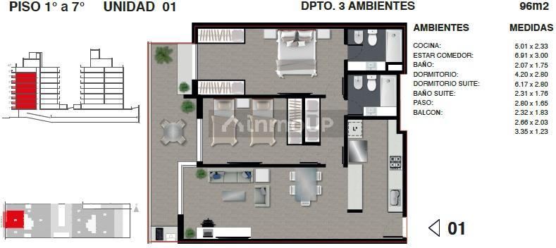 Departamento en Venta en Rosario, Santa Fe