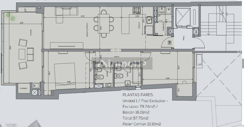 Departamento en Venta en Rosario, Santa Fe