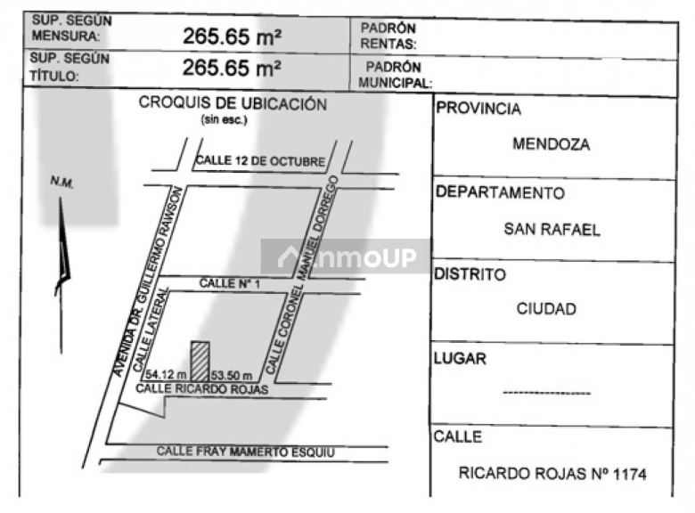 Lote en Venta en San Rafael, Mendoza