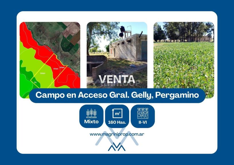 Campo en Venta en Pergamino, Buenos Aires Interior