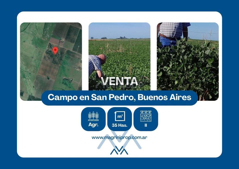 Campo en Venta en San Pedro, Misiones