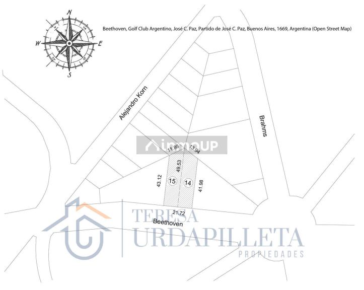 Terreno en Venta en Jose Clemente Paz, G.B.A. Zona Norte