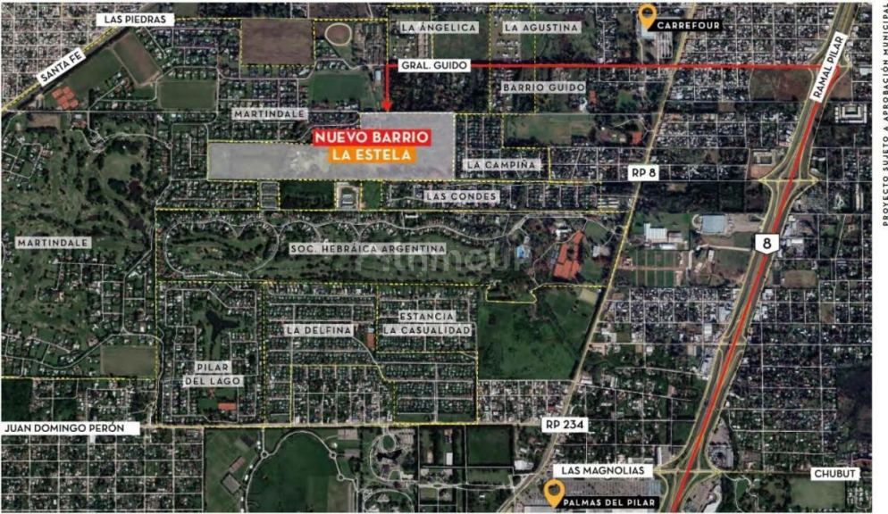 Terreno en Venta en Pilar, G.B.A. Zona Norte