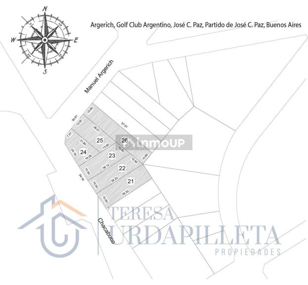 Terreno en Venta en Jose Clemente Paz, G.B.A. Zona Norte
