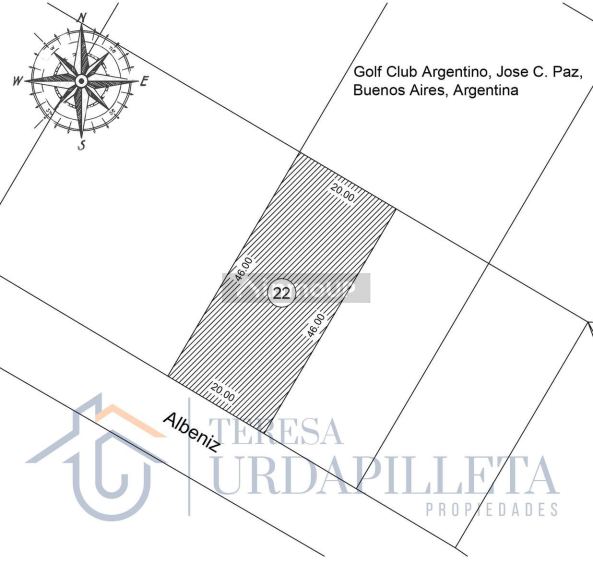 Terreno en Venta en Jose Clemente Paz, G.B.A. Zona Norte