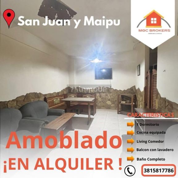 Departamento en Alquiler en S.M. de Tucumán, Tucuman