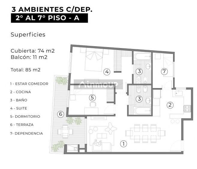 Departamento en Venta en Villa del Parque, Capital Federal