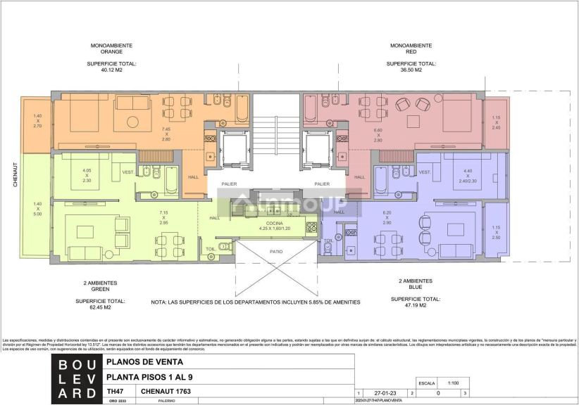 Departamento en Venta en Palermo, Capital Federal