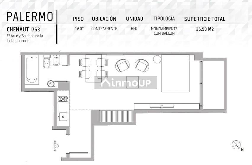 Departamento en Venta en Palermo, Capital Federal
