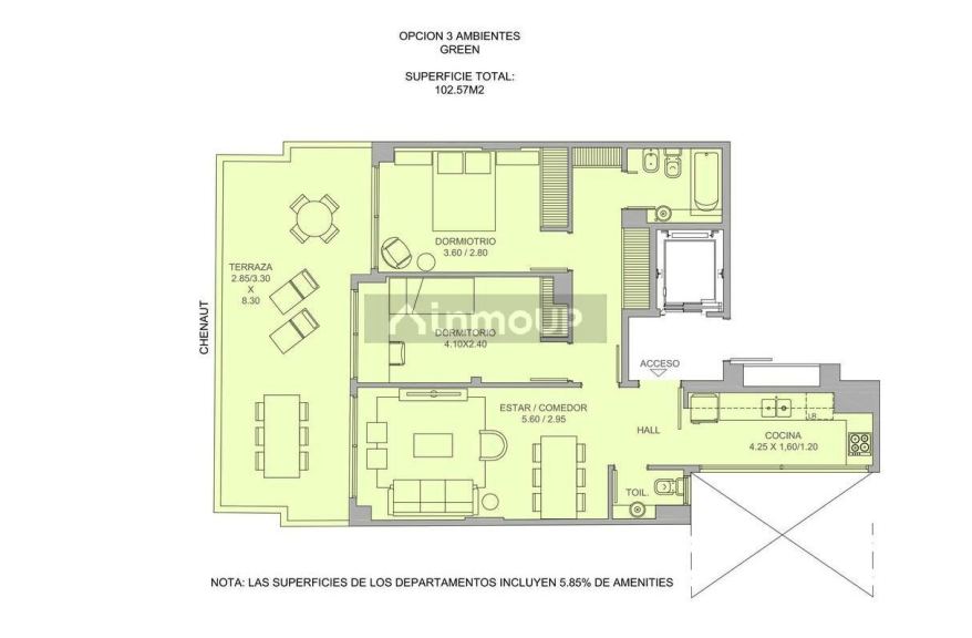 Departamento en Venta en Palermo, Capital Federal