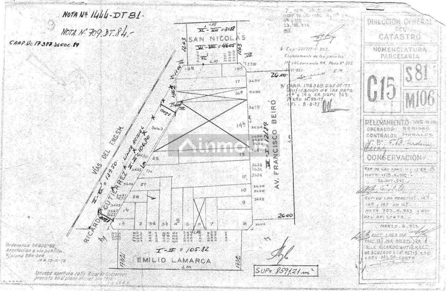 Terreno en Venta en Villa del Parque, Capital Federal