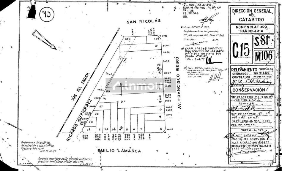 Terreno en Venta en Villa del Parque, Capital Federal