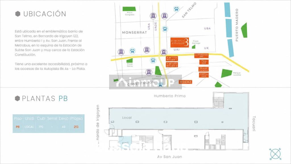 Departamento en Venta en San Telmo, Capital Federal
