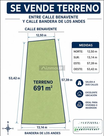 Lote en Venta en Guaymallen, Mendoza