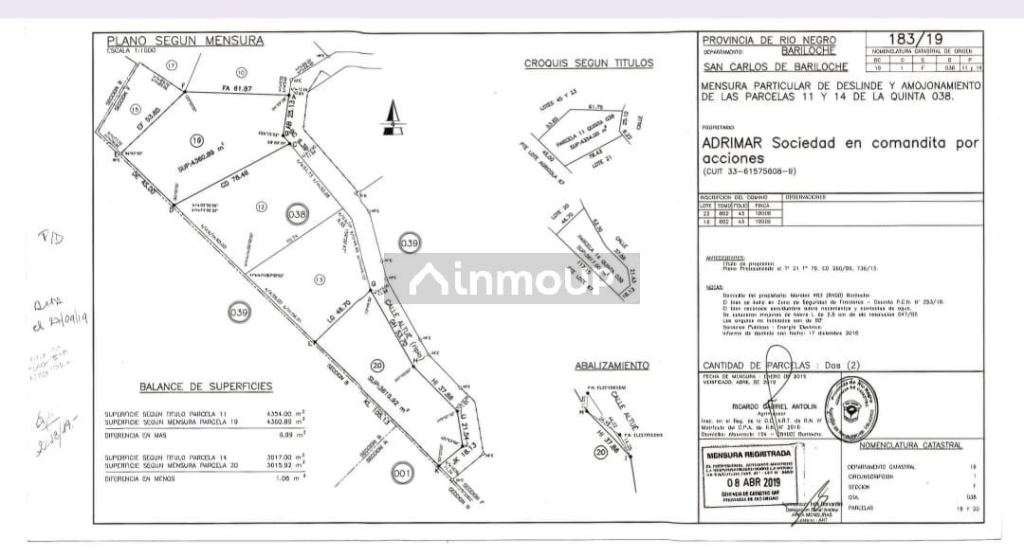 Terreno en Venta en San Carlos de Bariloche, Rio Negro