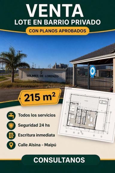 Lote en Venta en Maipu, Mendoza