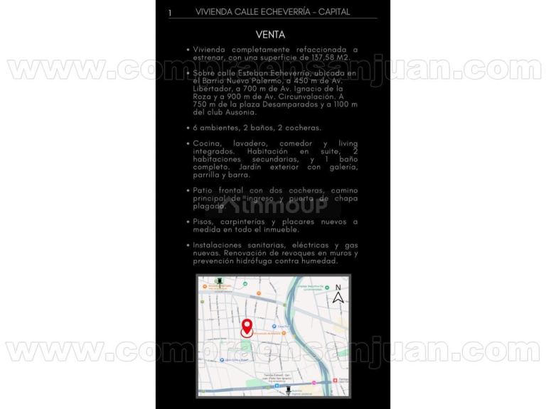 Casa en Venta en Capital, San Juan