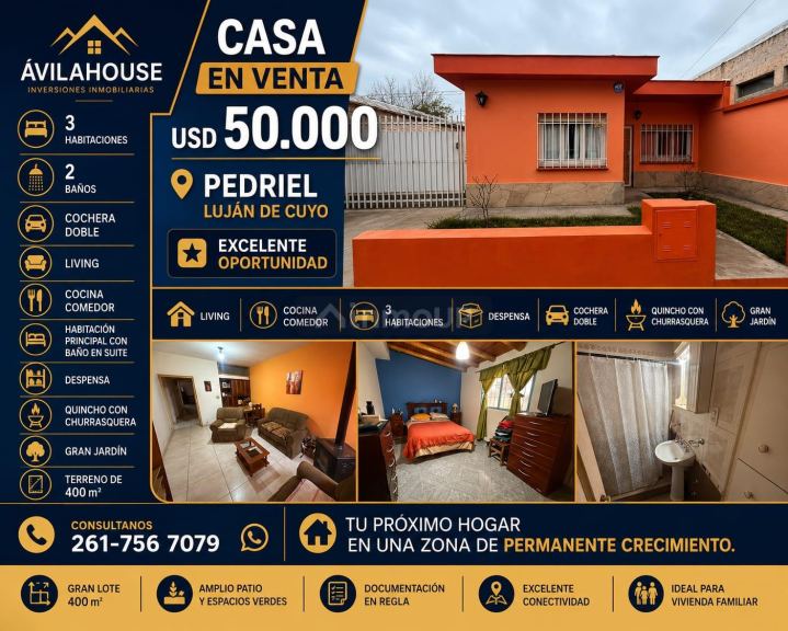 Casa en Venta en Lujan de Cuyo, Mendoza