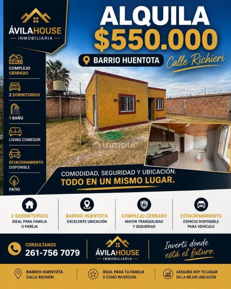 Casa en Alquiler en Lujan de Cuyo, Mendoza