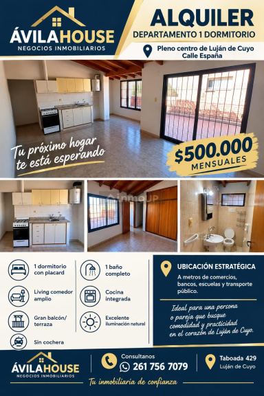 Departamento en Alquiler en Lujan de Cuyo, Mendoza