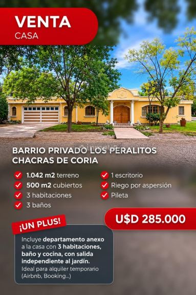 Casa en Venta en Lujan de Cuyo, Mendoza