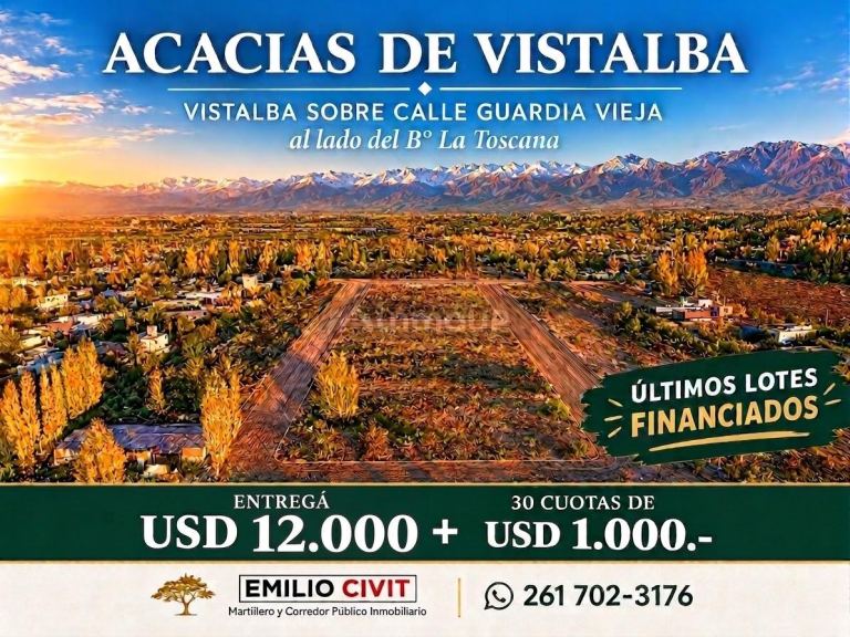 Lote en Venta en Lujan de Cuyo, Mendoza