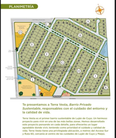 Loteo en Venta en Lujan de Cuyo, Mendoza