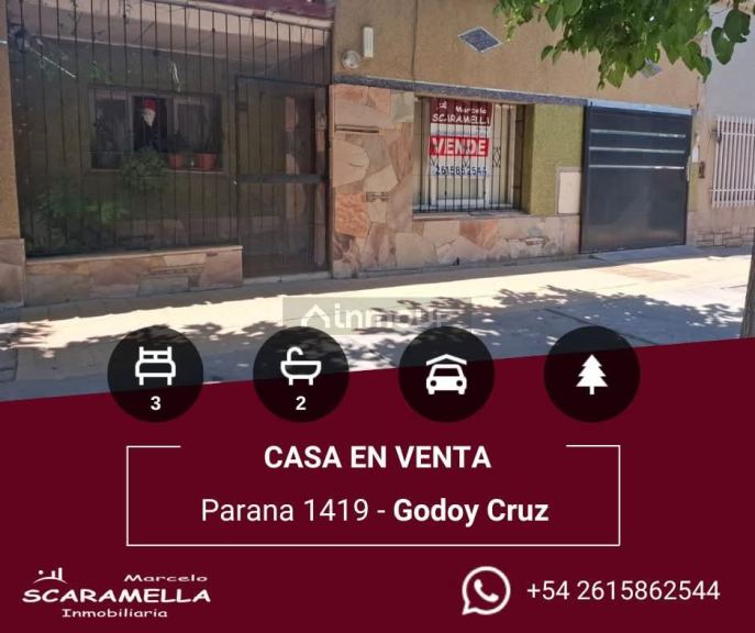 Casa en Venta en Godoy Cruz, Mendoza