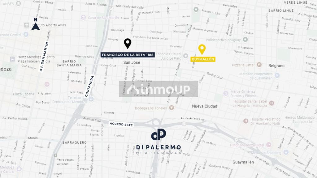 Departamento en Alquiler en Guaymallen, Mendoza