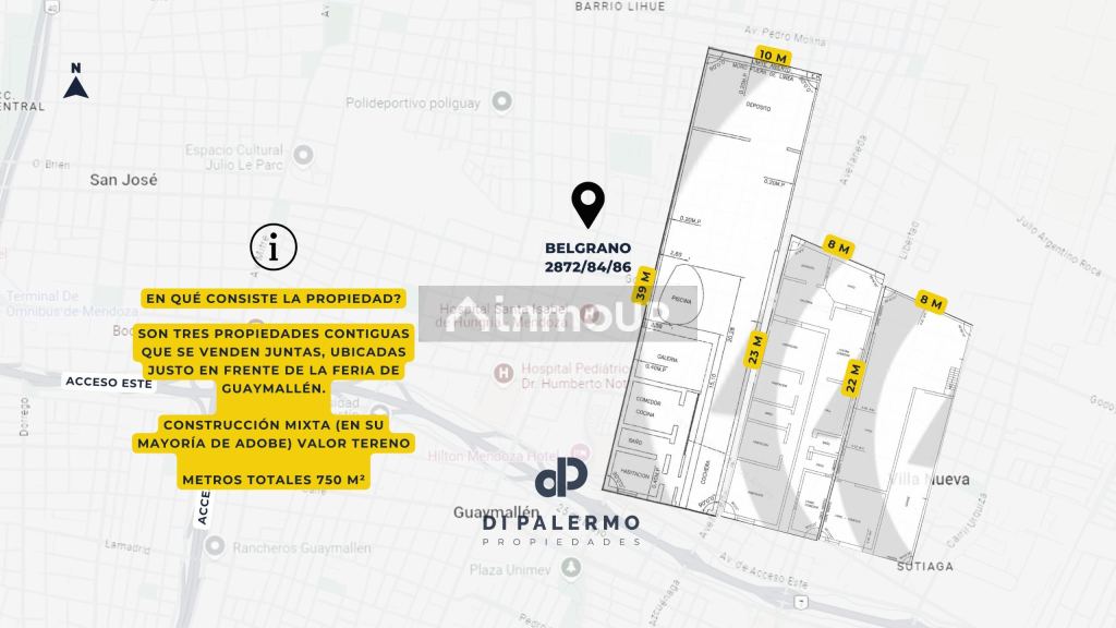 Terreno en Venta en Guaymallen, Mendoza