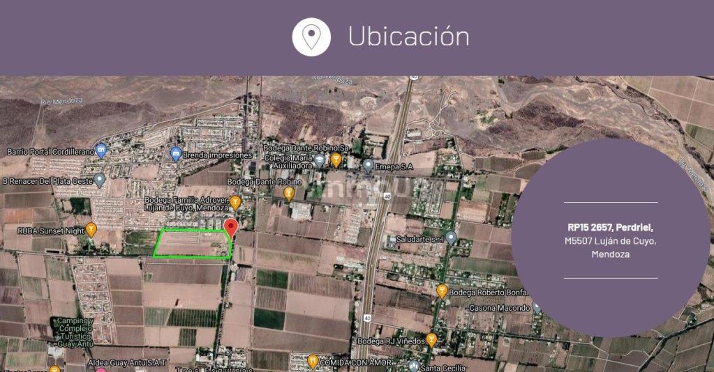 Terreno en Venta en Lujan de Cuyo, Mendoza