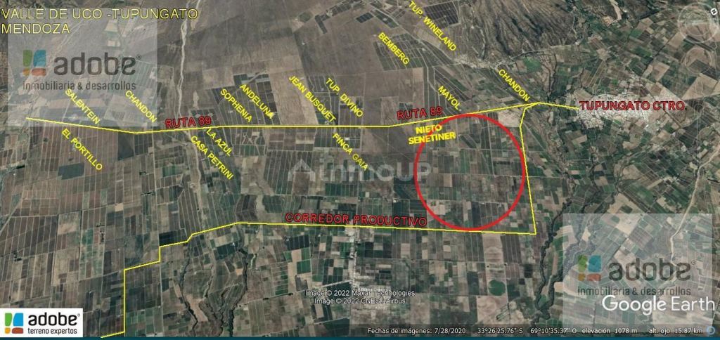 Finca en Venta en Tupungato, Mendoza