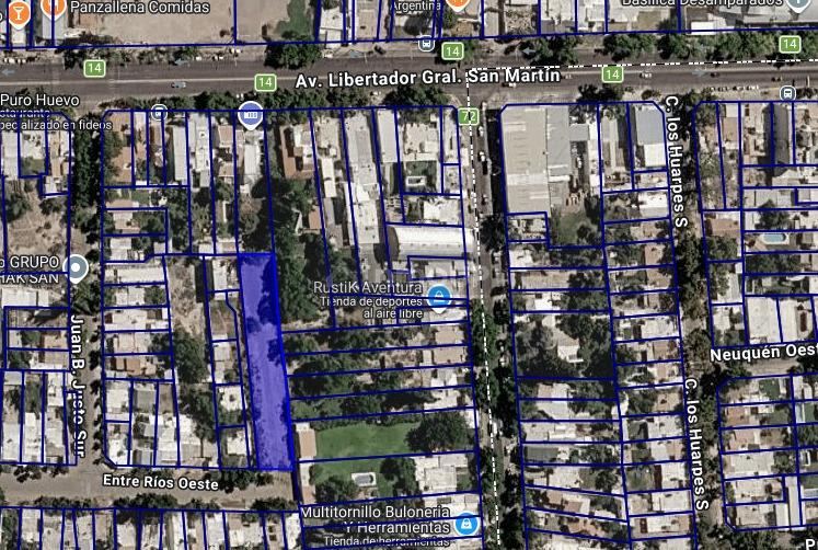 Terreno en Venta en Rivadavia, San Juan