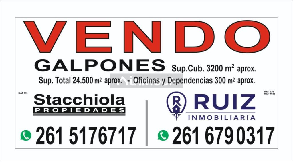 Galpon en Venta en Maipu, Mendoza