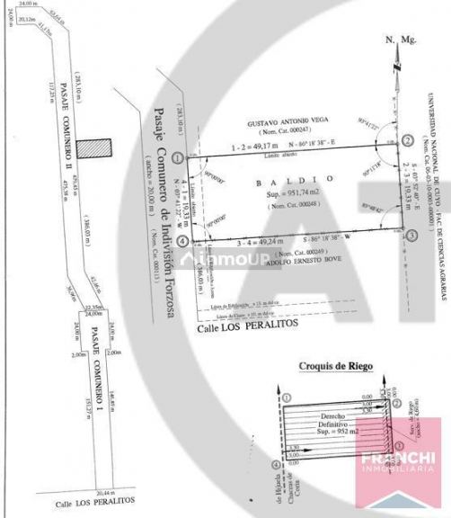 Terreno en Venta en Lujan de Cuyo, Mendoza