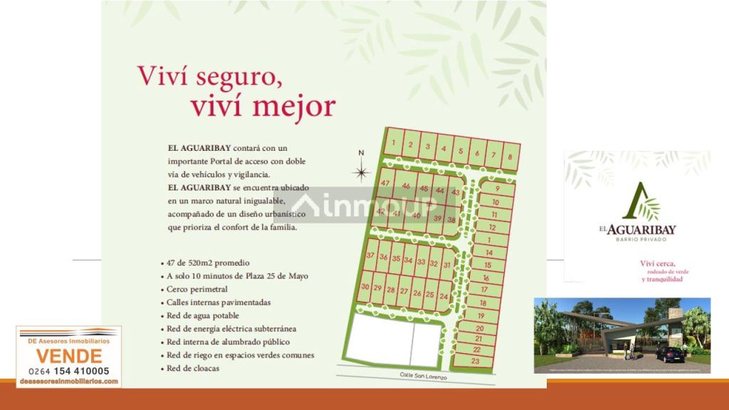 Lote en Venta en Santa Lucia, San Juan
