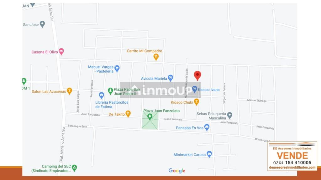 Lote en Venta en Rawson, San Juan