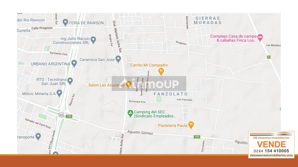 Lote en Venta en Rawson, San Juan