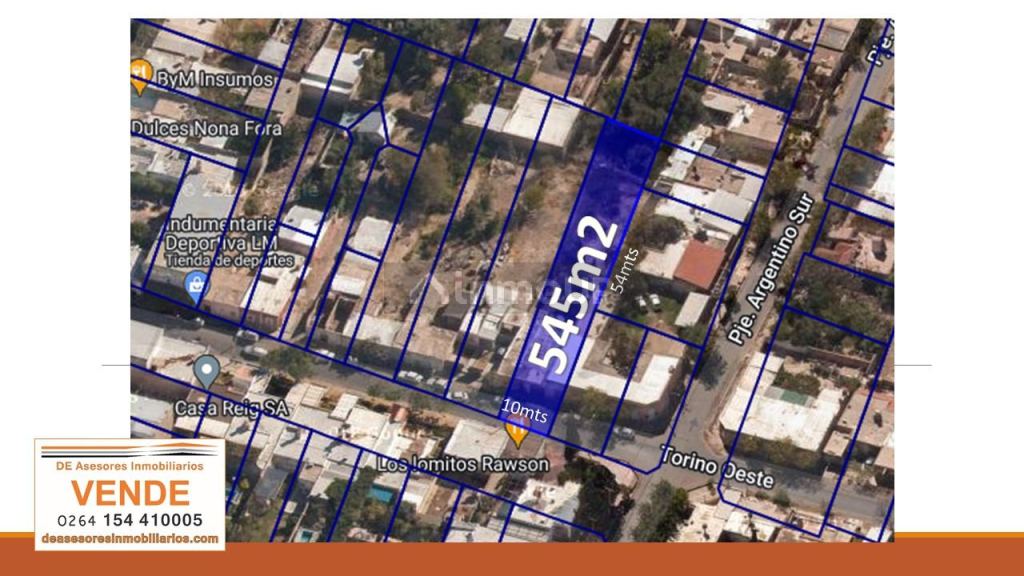 Lote en Venta en Rawson, San Juan