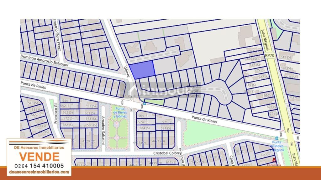Lote en Venta en Rivadavia, San Juan