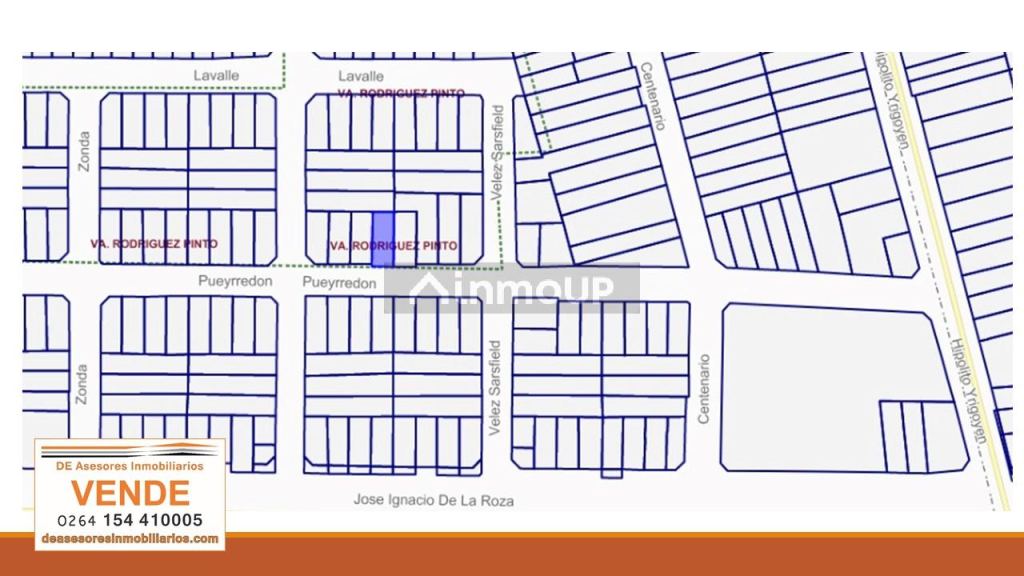 Lote en Venta en Rivadavia, San Juan