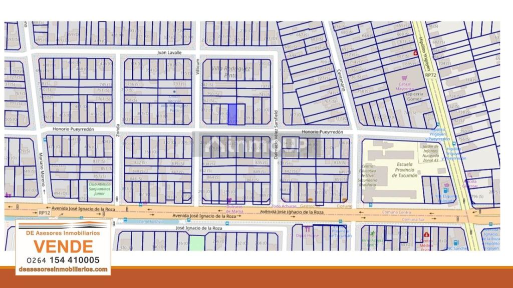 Lote en Venta en Rivadavia, San Juan