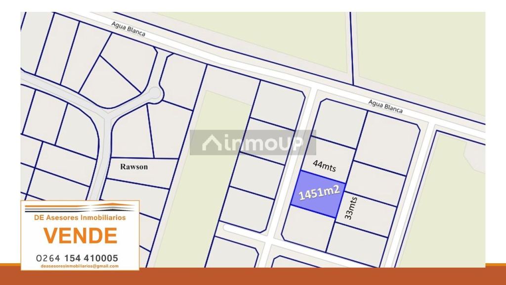 Lote en Venta en Rawson, San Juan