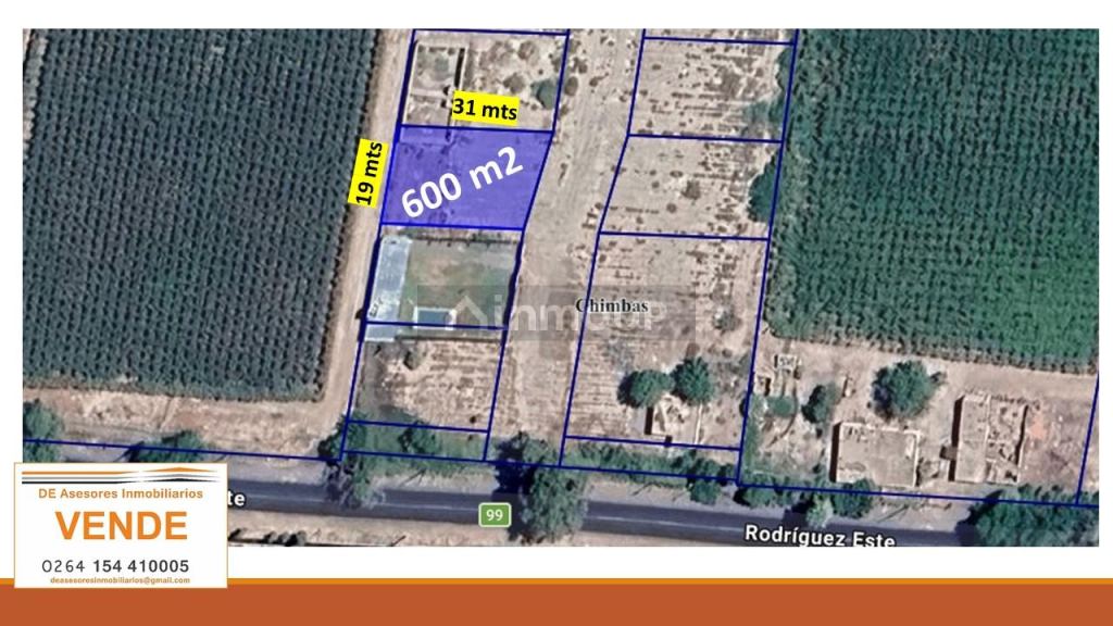 Lote en Venta en Chimbas, San Juan
