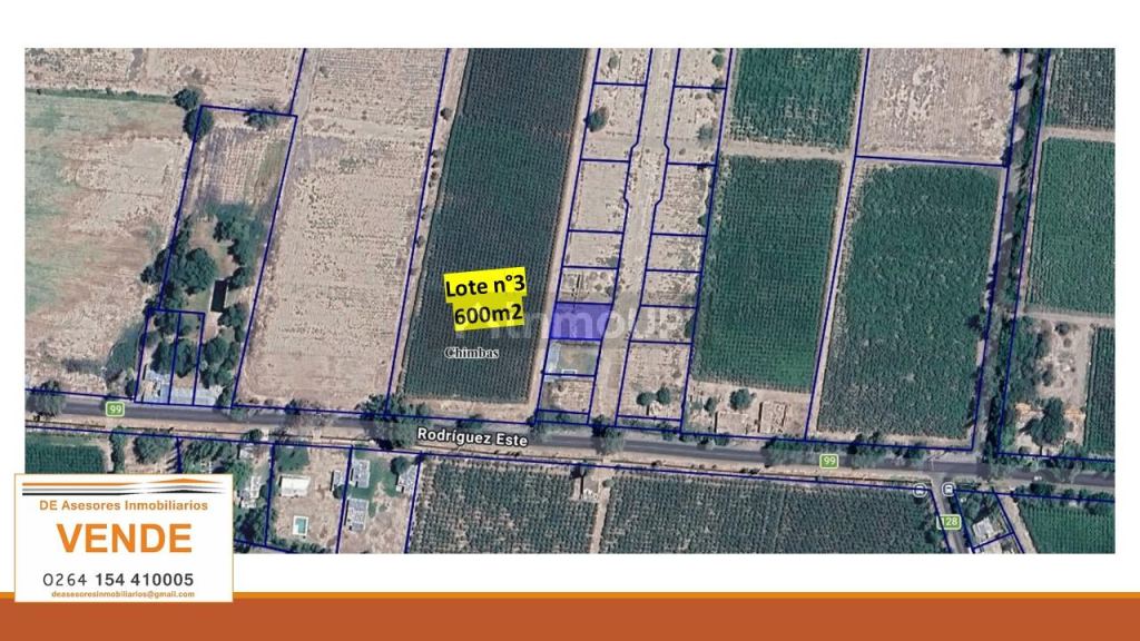 Lote en Venta en Chimbas, San Juan