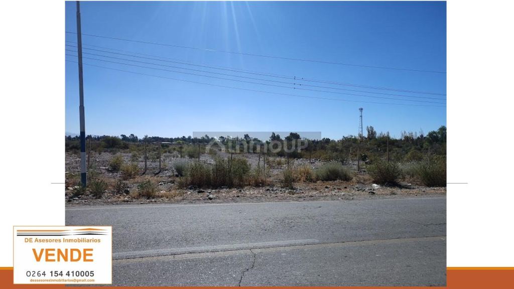 Lote en Venta en Zonda, San Juan