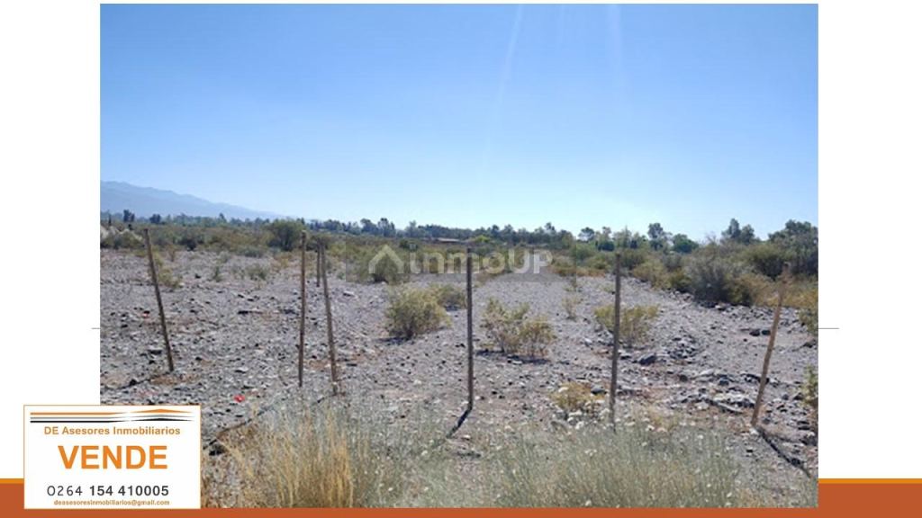 Lote en Venta en Zonda, San Juan