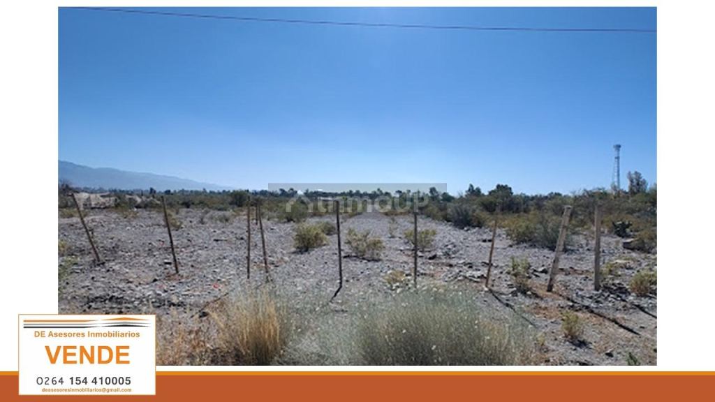 Lote en Venta en Zonda, San Juan