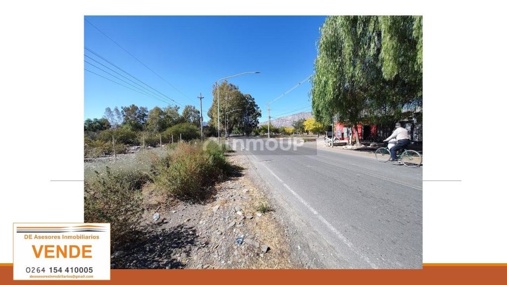 Lote en Venta en Zonda, San Juan